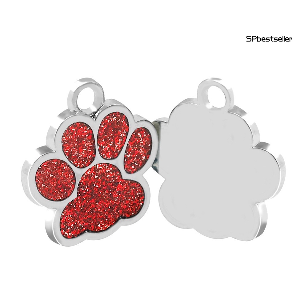 Thẻ Id Hình Dấu Chân Cho Thú Cưng Đi Bộ Đường Dài