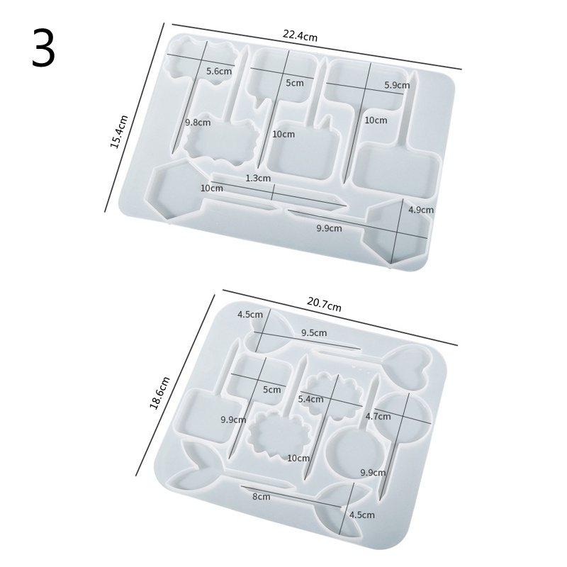 Khuôn Làm Nhãn Chậu Cây Nhiều Kiểu Dáng Dễ Thương