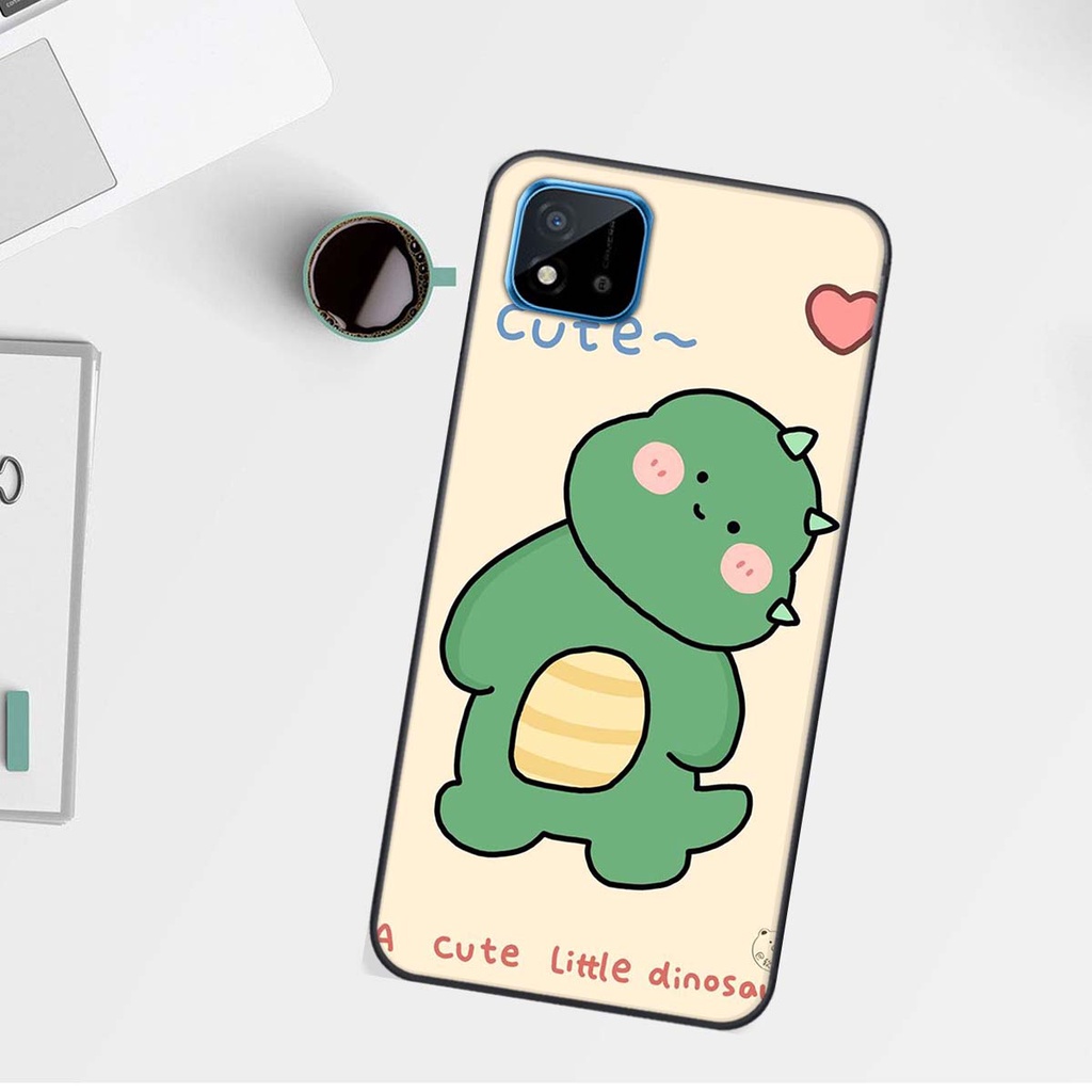Ốp lưng Oppo REALME C11 in hình khủng long , gấu nâu xinh xắn, siêu cute  mà còn vô cùng RẺ -ĐẸP