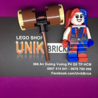  Lego UNIK BRICK Harley Quinn - Cô nàng ngổ ngáo trong Super Heroes - Siêu anh hùng chính hãng  như hình  