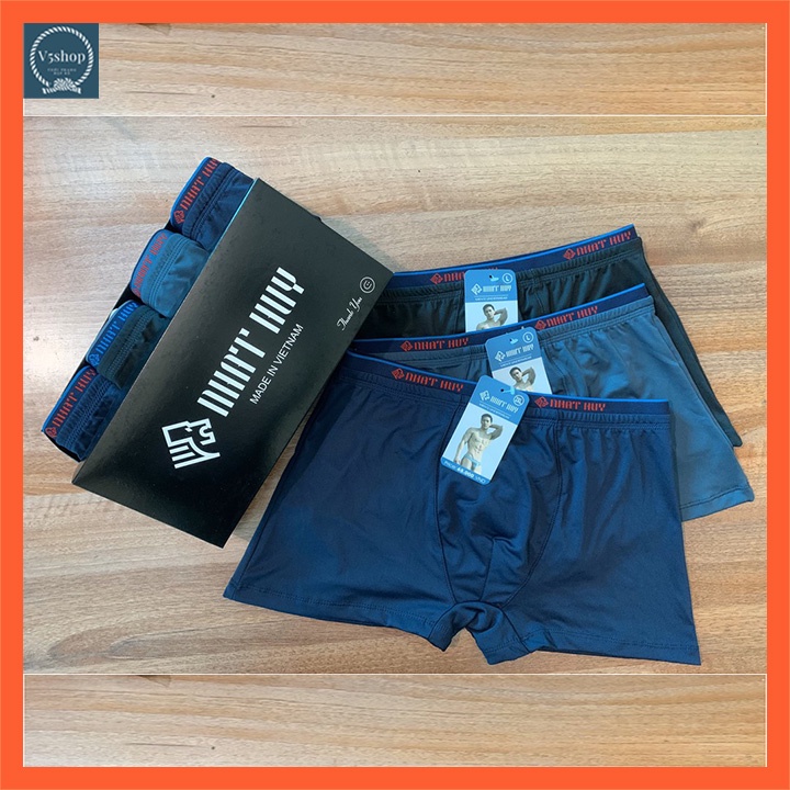 Quần sịp nam đùi quần lót boxer cao cấp cotton vải thoáng khí mặc siêu thích SĐ10