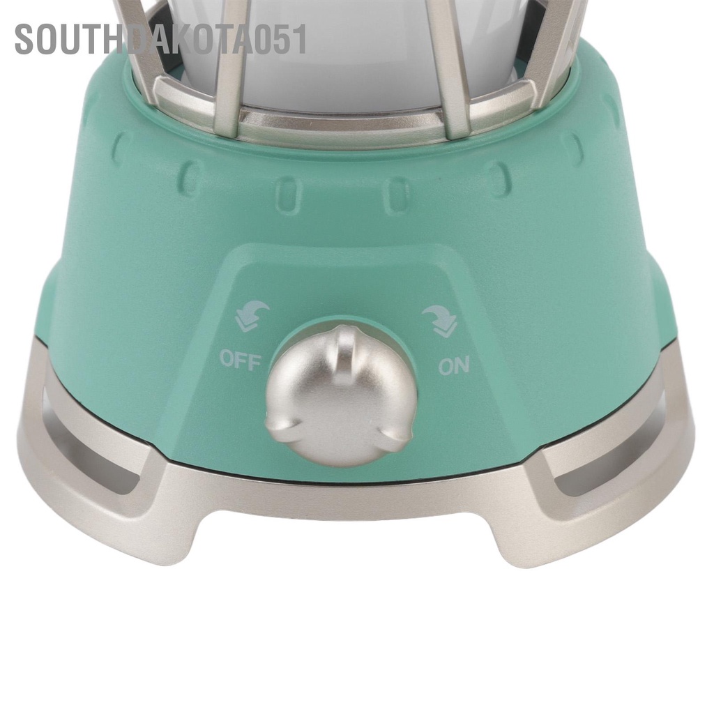 Southdakota051 Đèn lều cắm trại ngoài trời chạy pin cổ điển với ngọn lửa ánh sáng đỏ và trắng