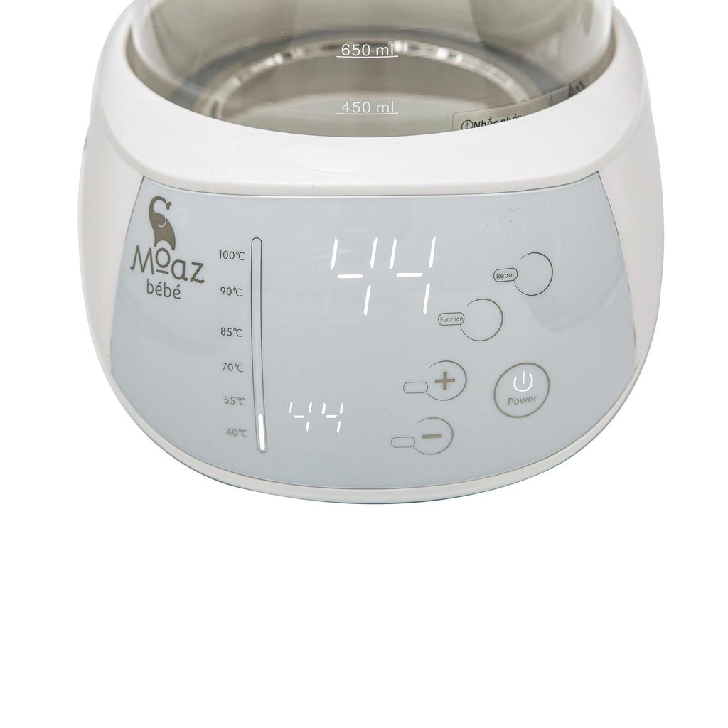 {CHÍNH HÃNG} - Bình đun nước đa năng thông minh Moaz Bébé MB-002 1000ml - Bảo hành 12 tháng