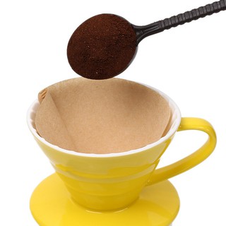 40 funnel-shaped coffee filters for coffee machines