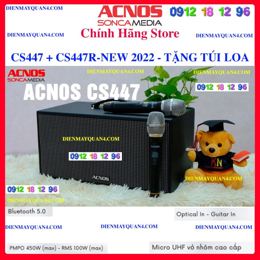 Dàn Âm Thanh Di Động ACNOS CS446 - CS447