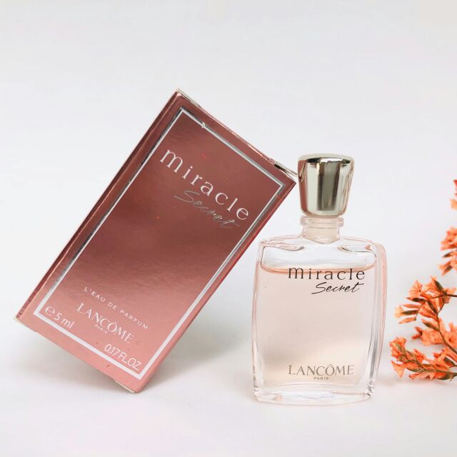 Nước hoa nữ Mini LANCOME miracle secret eau de Parfum 5 ml