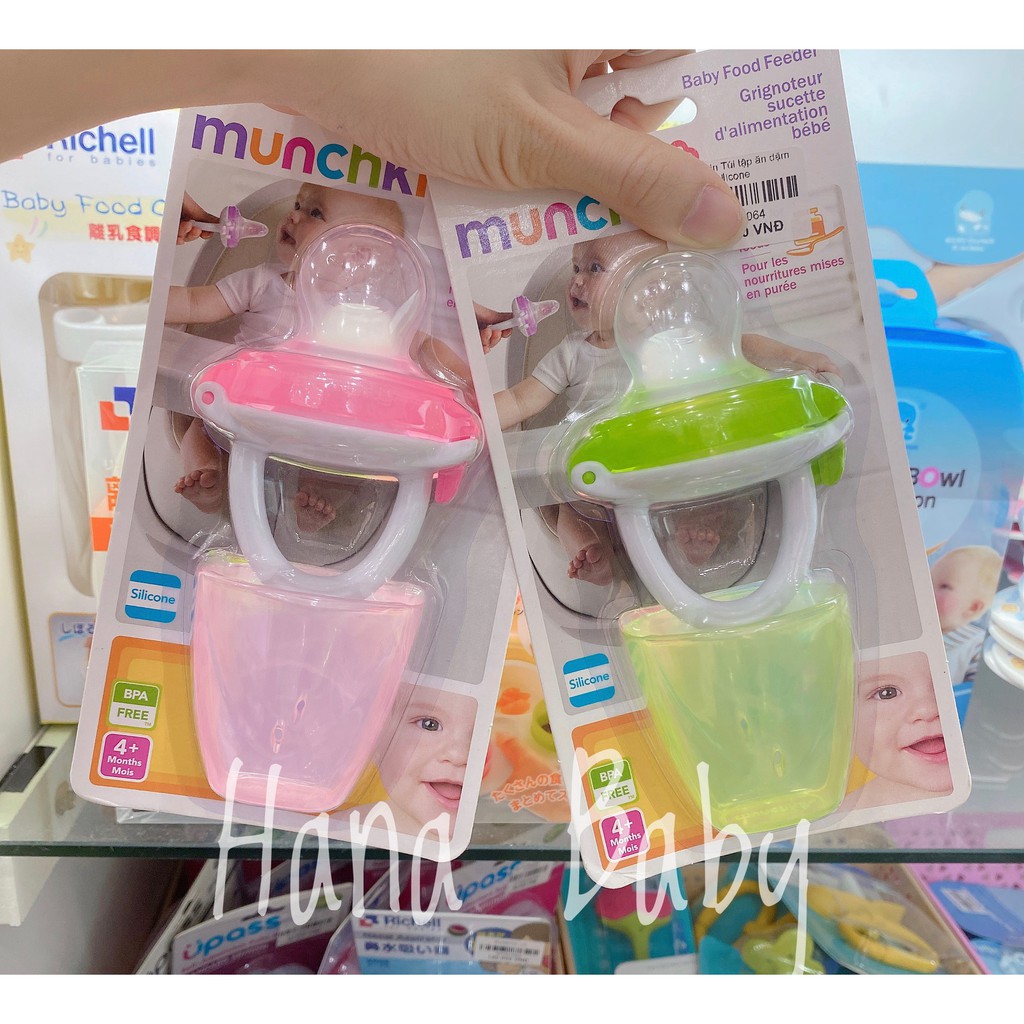 Túi tập ăn dặm silicone Munchkin