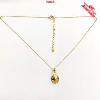 Dây chuyền titan mạ vàng 99k mặt mèo thần tài siêu bền màu