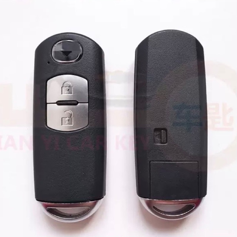 Vỏ chìa khoá smartkey xe Mazda 2 nút hàng thái lan