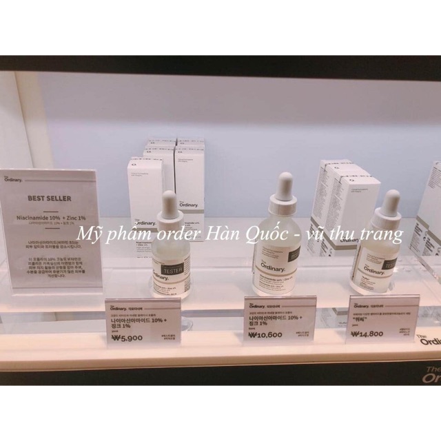 [mỹ phẩm order Hàn Quốc chính hãng ] serum the odinary