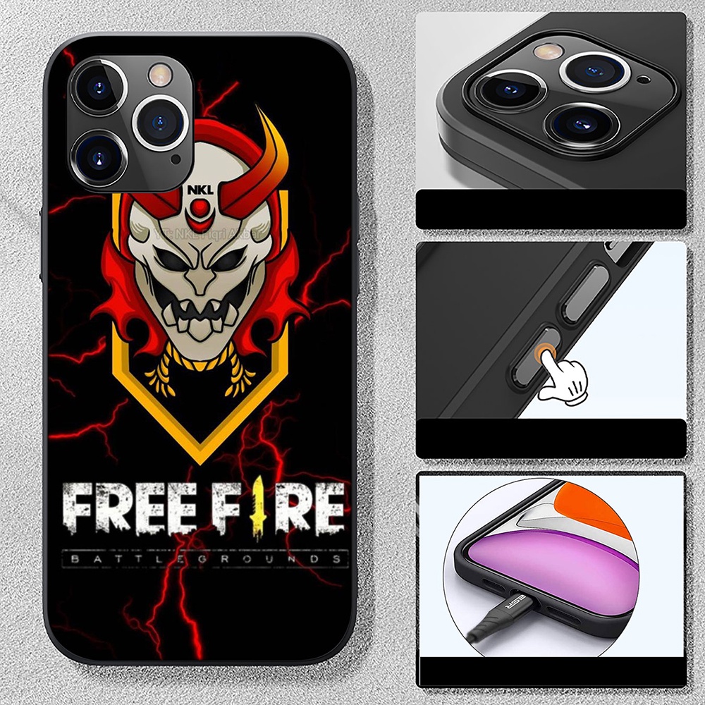 Zca29 Ốp Điện Thoại Silicon Mềm Hình game free fire Cho vivo y76 y76s y74s y15s y15a t1 y10 4g