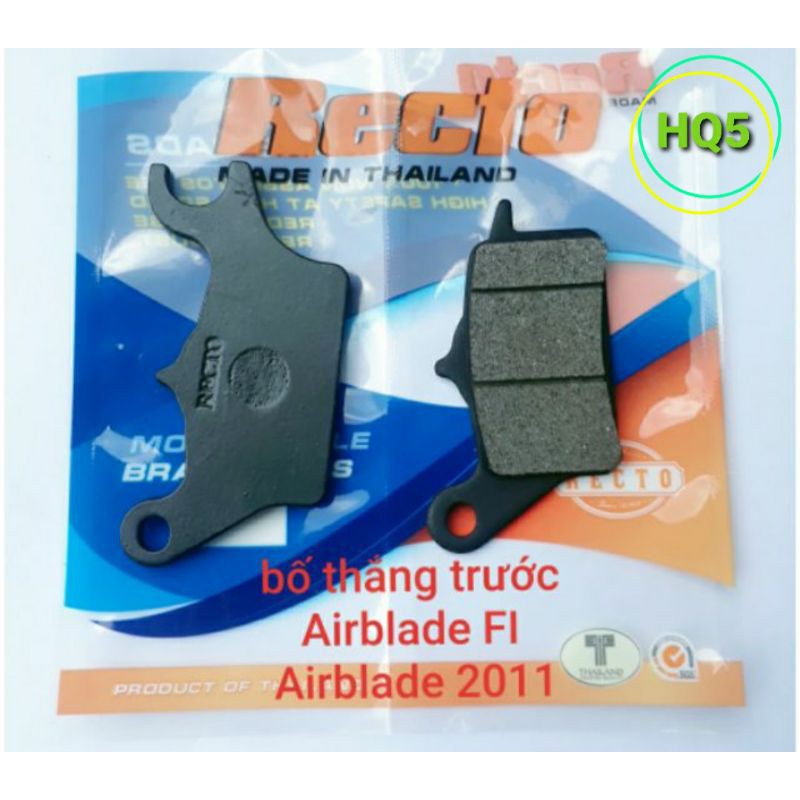 Bố thắng trước Airblade FI, Airblade 2011-2020 Recto, thái lan.