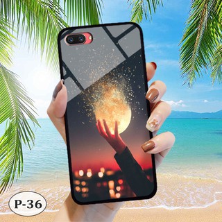 Ốp lưng kính OPPO A3s- hình 3D