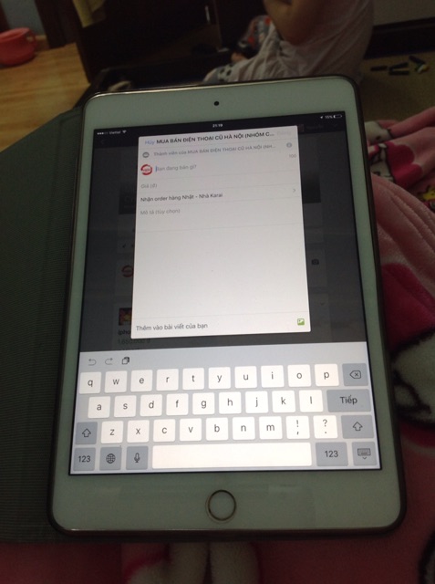 Ipad mini 4 128 G màu vàng mua tại Nhật free sim, bảo hành toàn cầu 1 năm! Có fix | BigBuy360 - bigbuy360.vn