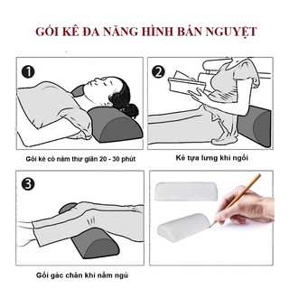 GỐI KÊ CHÂN HÌNH BÁN NGUYỆT ĐA NĂNG - PHÚ KHÁNH