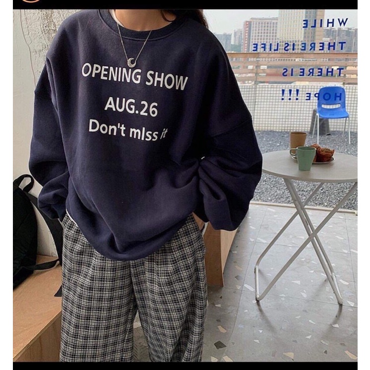 (ảnh thật) XẢ LOẠI RẺ ÁO NỈ  WARMOP ULZZANG | BigBuy360 - bigbuy360.vn