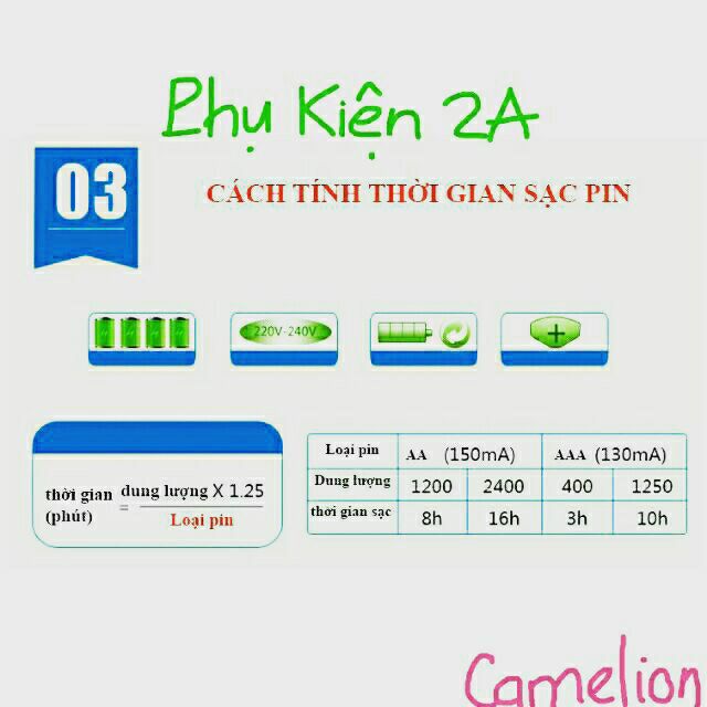 Bộ sạc pin đa năng Camelion BC-0904SM, sạc cho pin AA, AAA và pin 9V