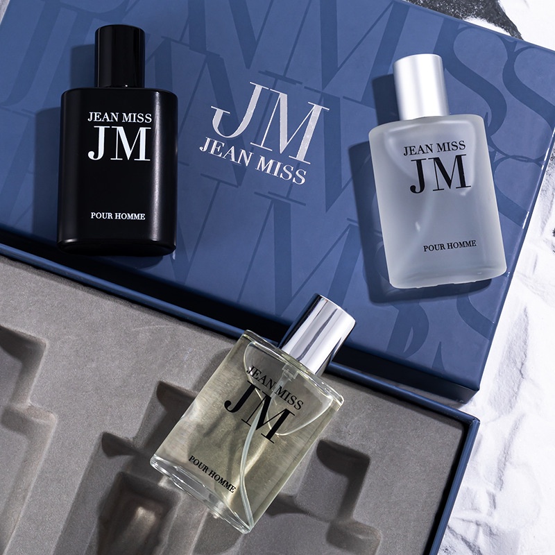 Set 3 Chai Nước Hoa Nam JM Jean Miss 3*30ml, Bộ Quà Tặng Nước Hoa Nam Cao Cấp, Hương Thơm Nam Tính,Tươi Mát, Sảng Khoái