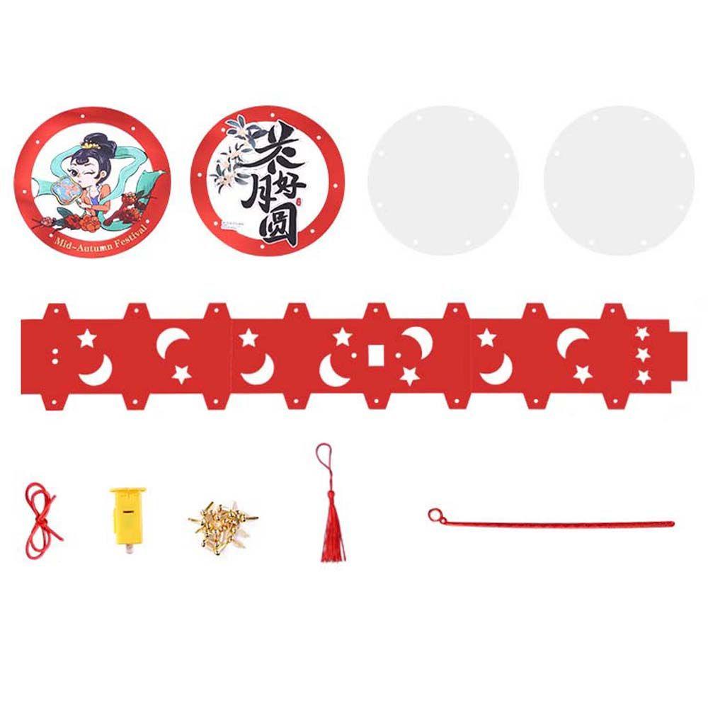 YIYU Lồng Đèn Trung Hoa Thủ Công Hình Thỏ Bunny Dễ Thương Cho Bé