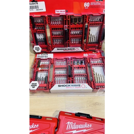 Bộ Mũi Khoan Và Vặn Vít Đa Năng Milwaukee Nhập Mỹ