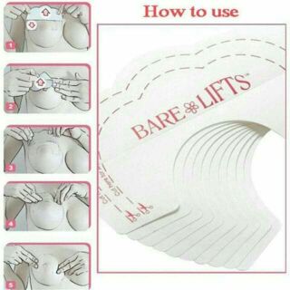 Set 10 miếng dán nâng ngực