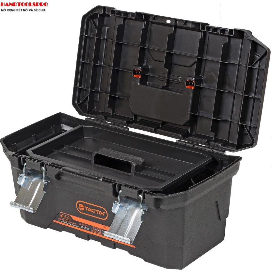Hộp dụng cụ nhựa size nhỏ+ trung +lớn TACTIX 320341 320342 320343