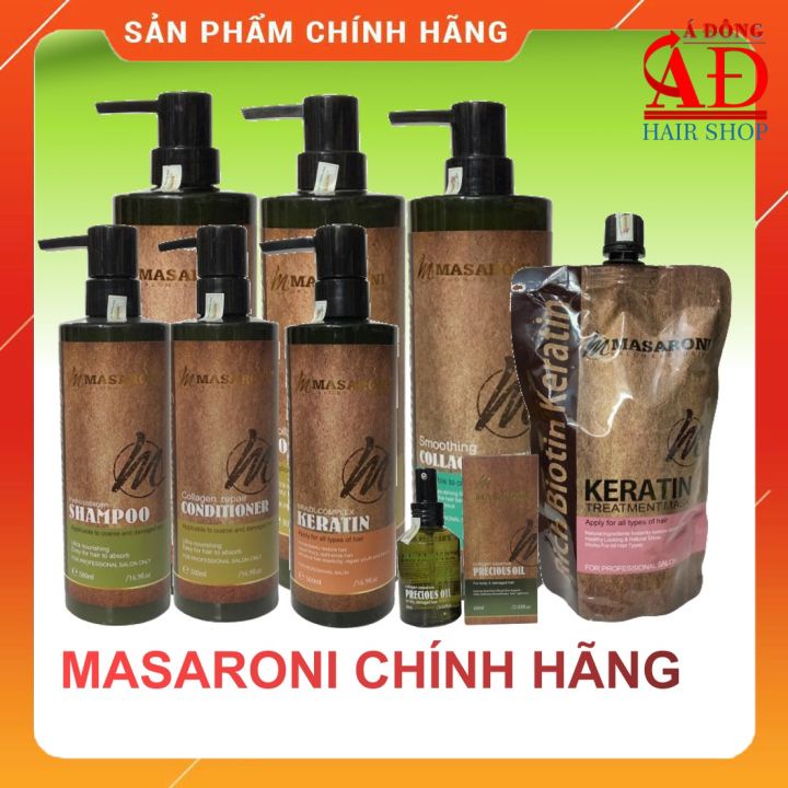 BỘ DẦU GỘI XẢ HẤP DƯỠNG MASARONI BIOTIN COLLAGEN NATURE CHÍNH HÃNG