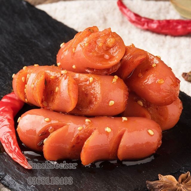 XÚC XÍCH HUN KHÓI Gói 20g- Đồ ăn vặt Trung Quốc - Xúc xích ngô cay ăn liền | BigBuy360 - bigbuy360.vn