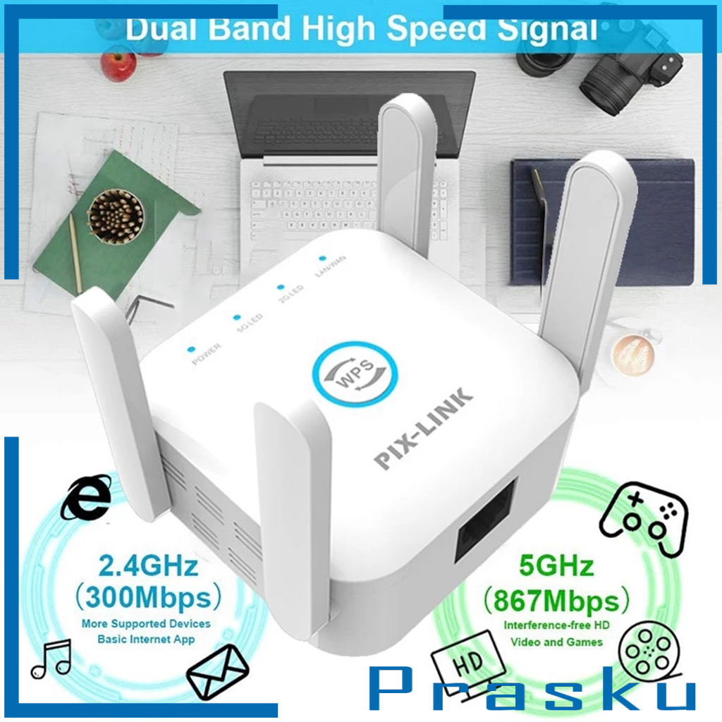 Bộ Khuếch Đại Tín Hiệu Wifi Không Dây 1200m | BigBuy360 - bigbuy360.vn