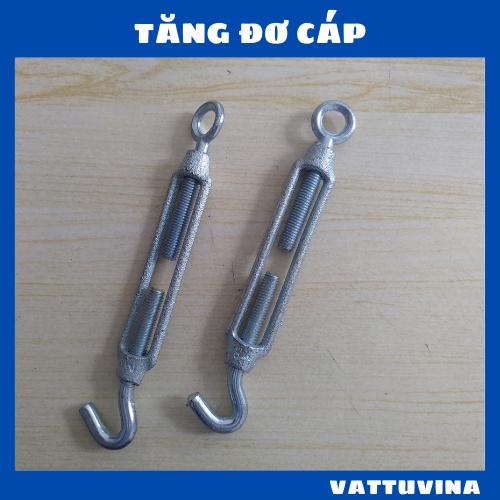 Tăng Đơ Cáp Thép Ø 4mm,  Ø 6mm,  Ø 8mm, Ø 10mm,  Ø 12mm, Tăng Đưa Dây Cáp - Vattuvina