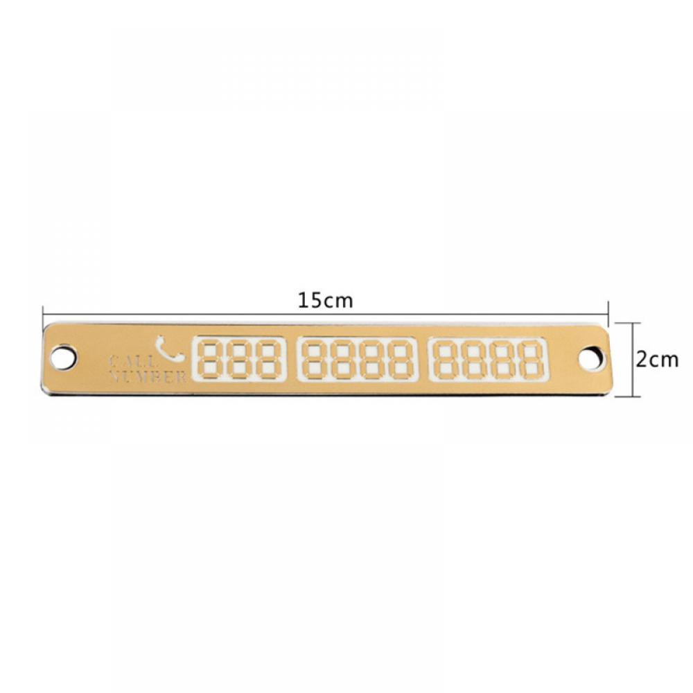 Vỉ dán số điện thoại trong xe hơi | BigBuy360 - bigbuy360.vn