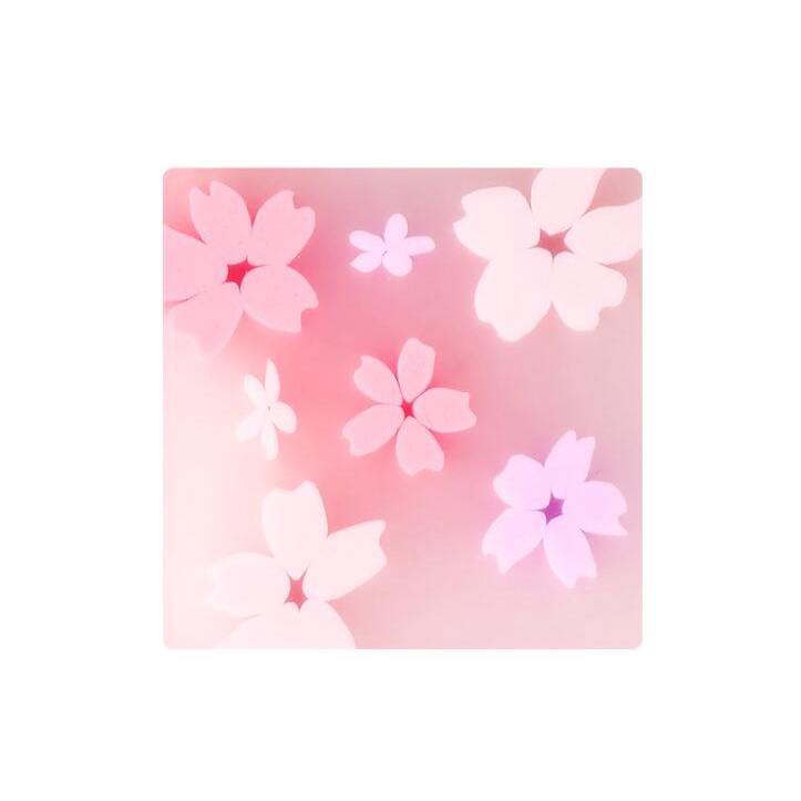 Cục tẩy cao su Sakura Sassafras kiểu dáng dễ thương 2B