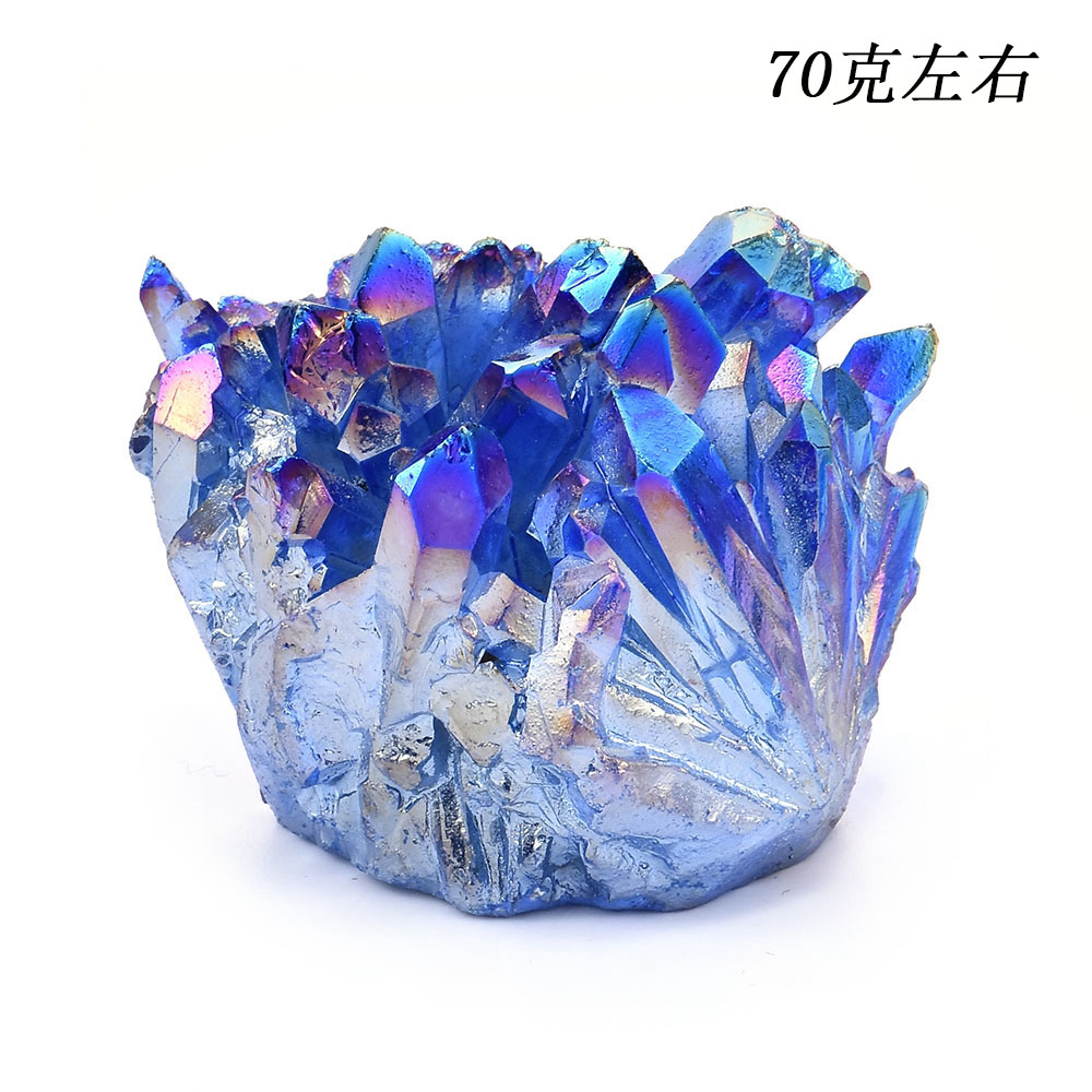 Đá Topaz Tự Nhiên Màu Xanh Dương Dùng Trang Trí