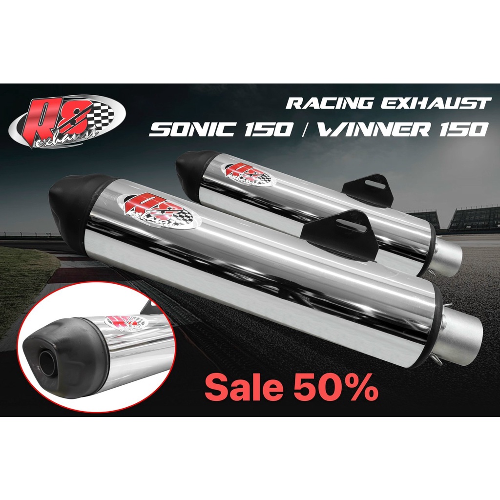 Lon pô CBR tăng giả zin sonic R8 raching ( tặng kèm đích adapter)