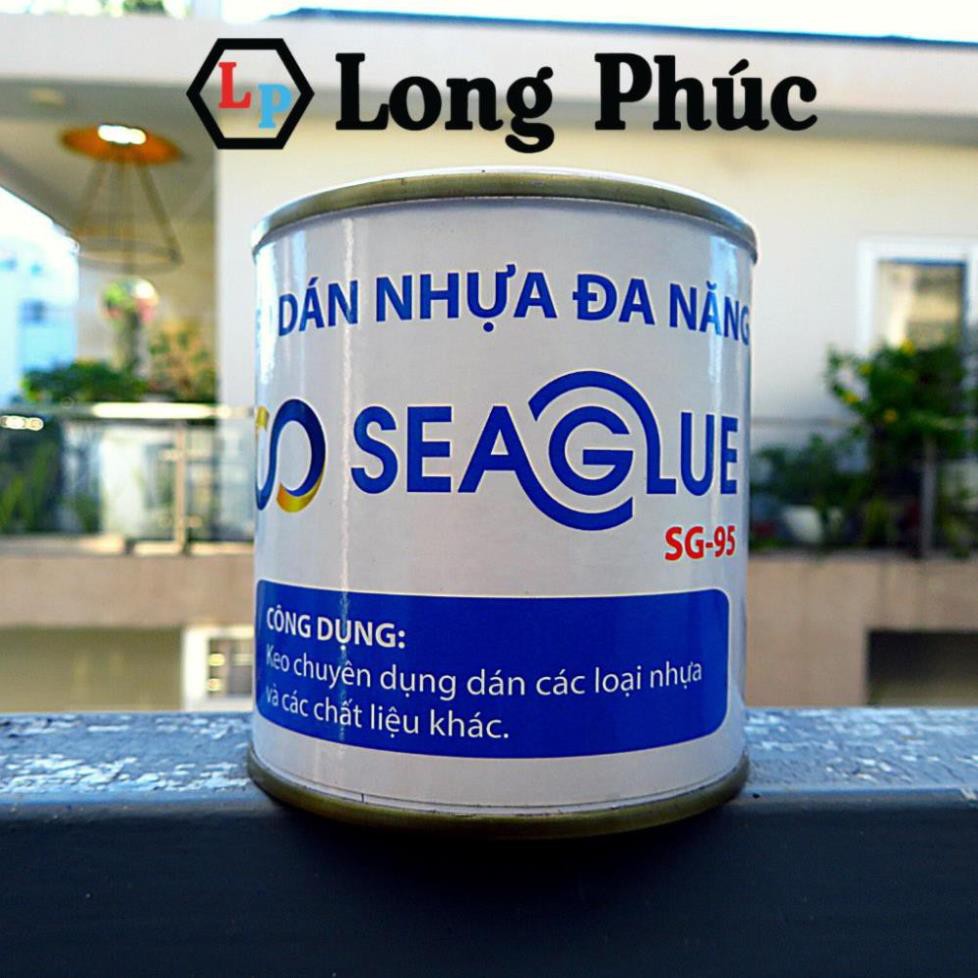 Keo Dán Đa Năng SeaGlue SG-95| Trong Suốt, Chịu Nước, Dính Chắc | lọ 300gr | long phúc shop