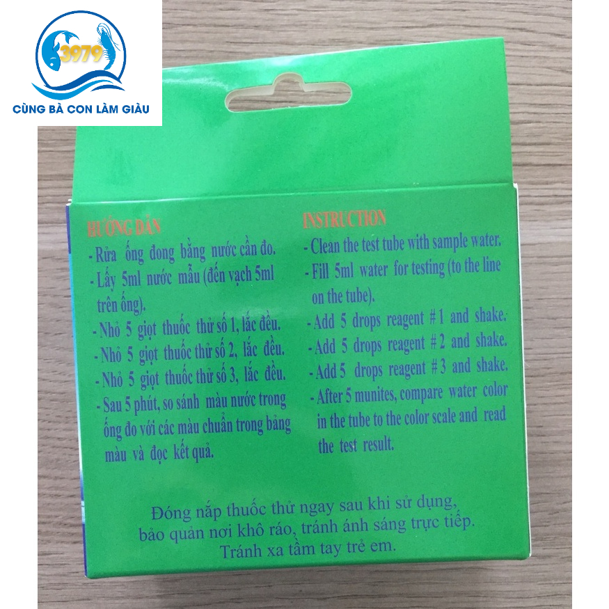 TEST KIT NH4/NH3- TEST KHÍ ĐỘC