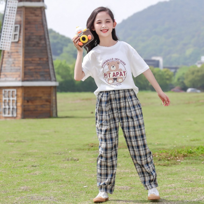 [SALE] BTG10⚡Size110-160 (15-40kg)⚡Set bộ(áo+quần) bé gái, kiểu Hàn Quốc⚡Thời trang trẻ Em hàng quảng châu freeship