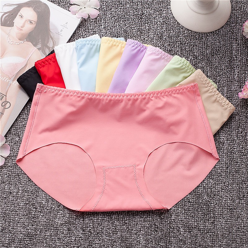 Quần lót chất liệu lụa mát thoải mái thời trang cho nữ