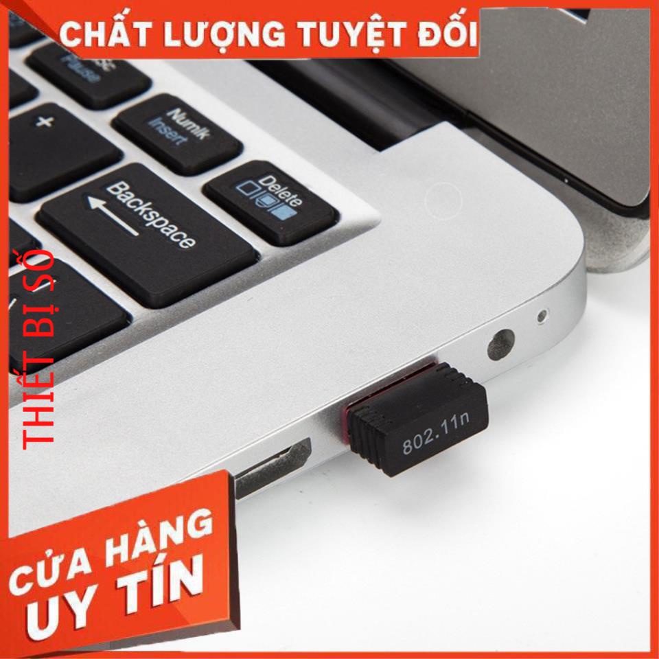 Freeship 50k USB Wifi 802.11N - Thu sóng wifi cho máy tính,laptop-dc2439