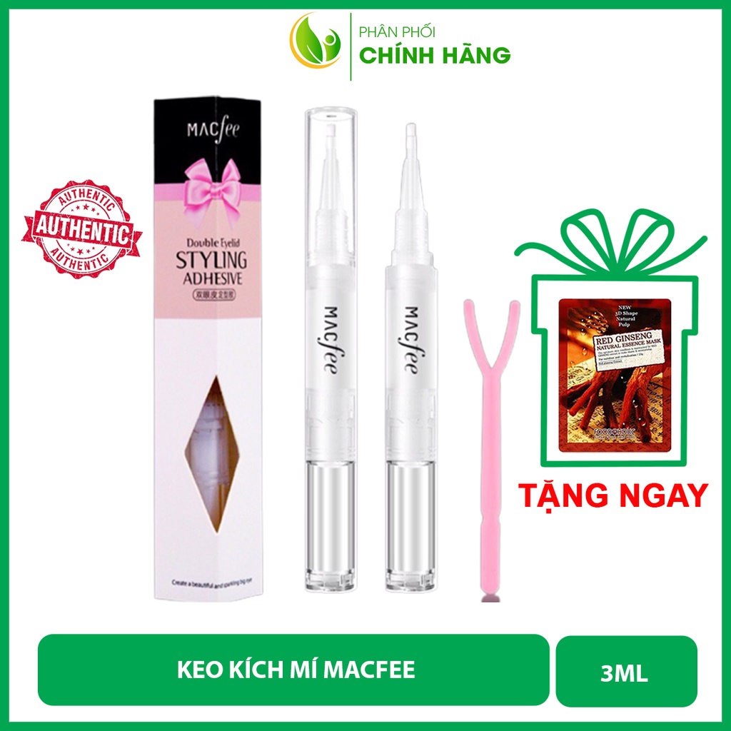 Bút Kích Mí, Gel, Keo Kích Mí Cực Mạnh Macfee không cần miếng dán