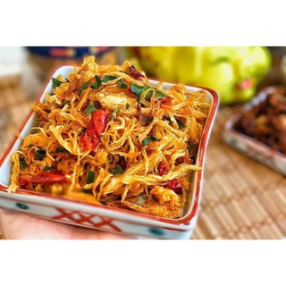 100gr Khô gà lá chanh loại đặc biệt