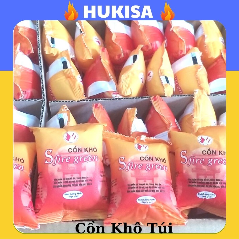 Cồn khô nấu lẩu, dạng túi, cồn siêu cháy bao bì đẹp, tiện lợi 75gr/Túi
