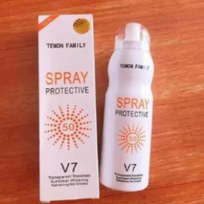 Xịt chống nắng hàn quốc sun screen v7 chống nắng hiệu quả làm trắng da - xịt chống nắng hàn quốc sun screen v7 200ml