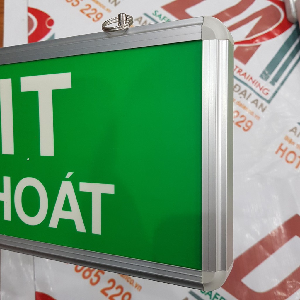 Đèn dạ quang uv lối thoát EXIT Lối thoát 2 mặt YF1017