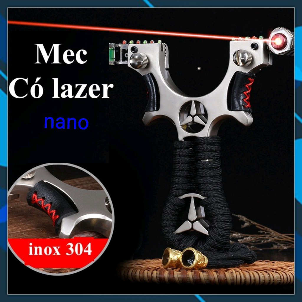 ná cao su mẹc laze kèm phụ kiện đầy đủ - Ná Cao Su VTA