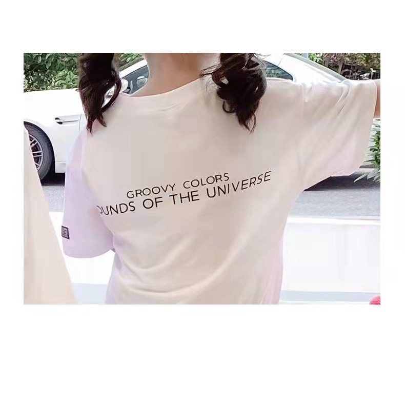 Áo Thun Tay Ngắn Theo Phong Cách Hàn Quốc Dùng Cho Bé Gái