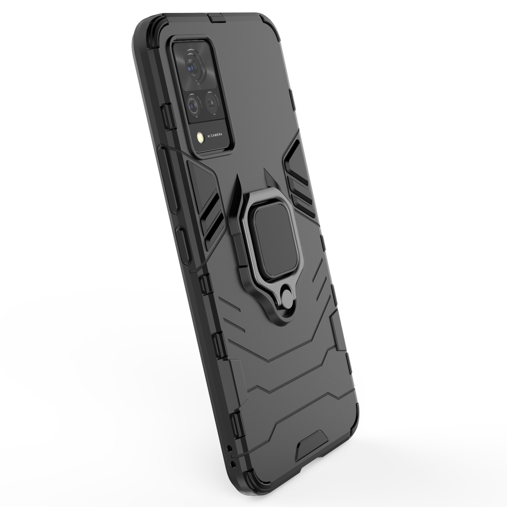 Ốp lưng Vivo V21 / Vivo V21 5G dùng chung Iron Man Iring chống sốc giá đỡ xem phim kiêm nhẫn hút ô tô