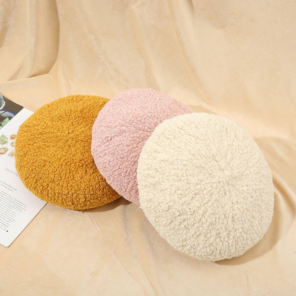 Mũ Beret Len Lông Cừu Phong Cách Retro Hàn Quốc Độc Đáo