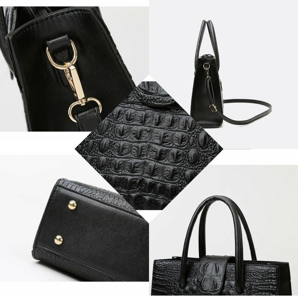 Túi xách công sở da cá sấu thời trang Âu Mỹ 2021 TX20 túi xách đeo vai - Chip Xinh