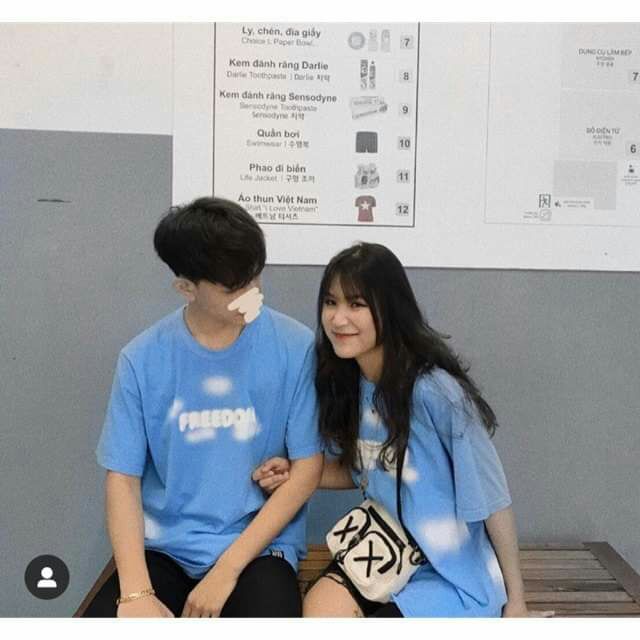 (Video ảnh thật) Áo phông rộng xanh U co ver | BigBuy360 - bigbuy360.vn